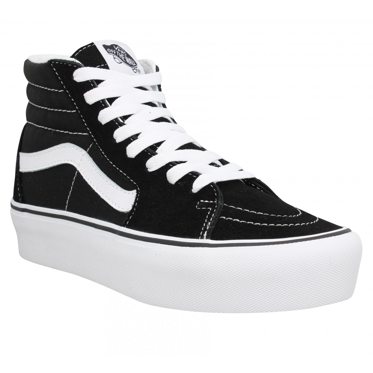 Vans sk8 hi femme noir outlet
