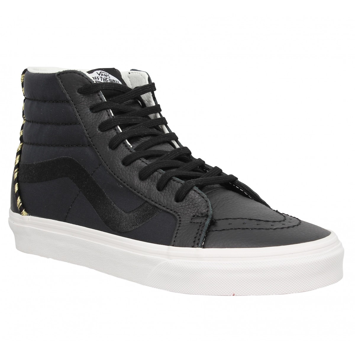 Vans femme noir et rose on sale
