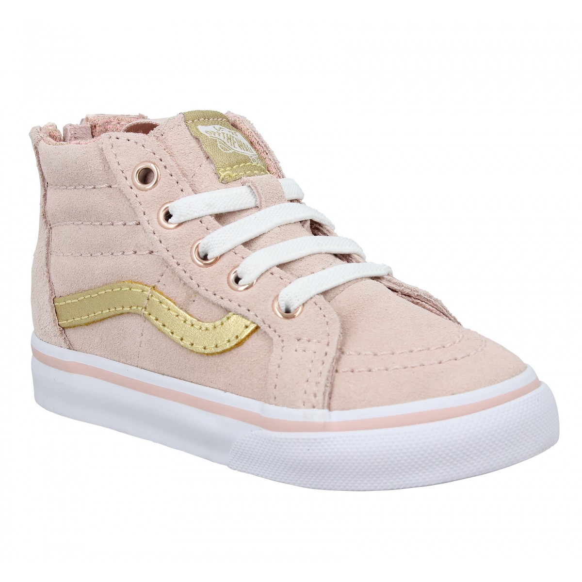 vans enfant rose