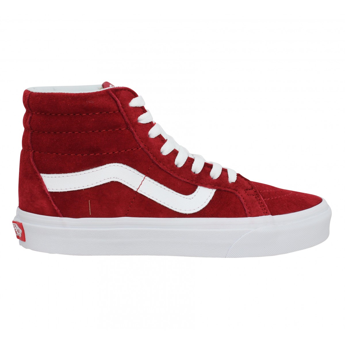 vans sk8 hi femme rouge