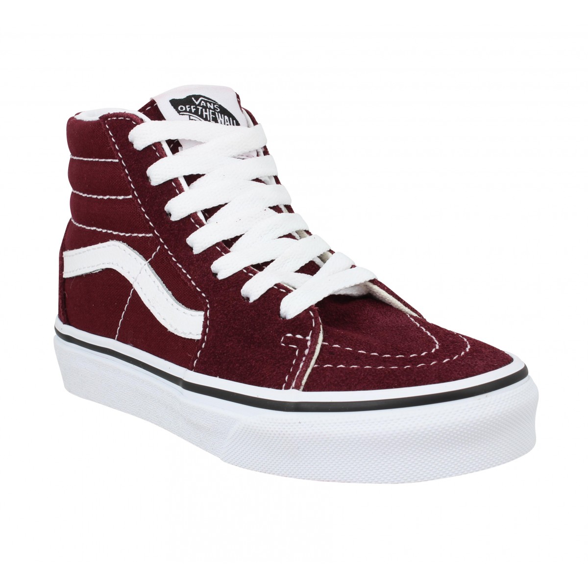 Vans sk8 hi enfant marron on sale