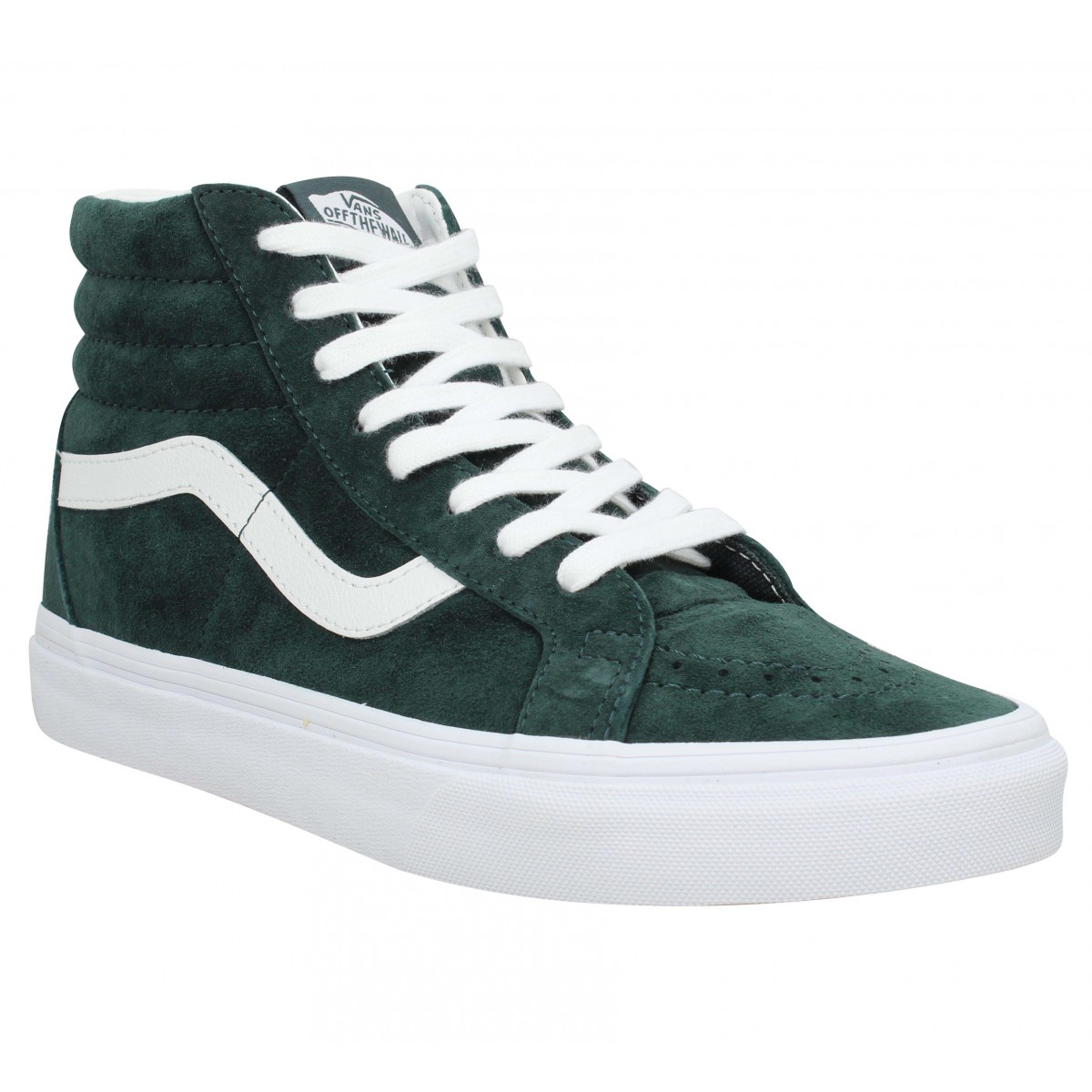 vans noir et vert