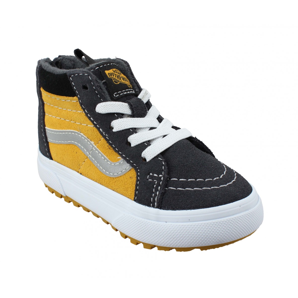 VANS SK8 Hi Zip MTE velours Enfant Golden