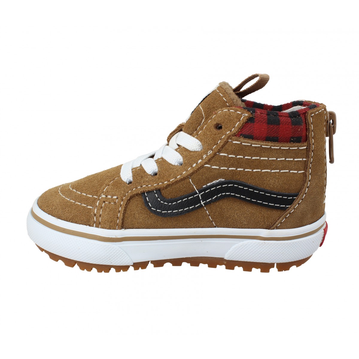 Vans slip on on sale enfant marron