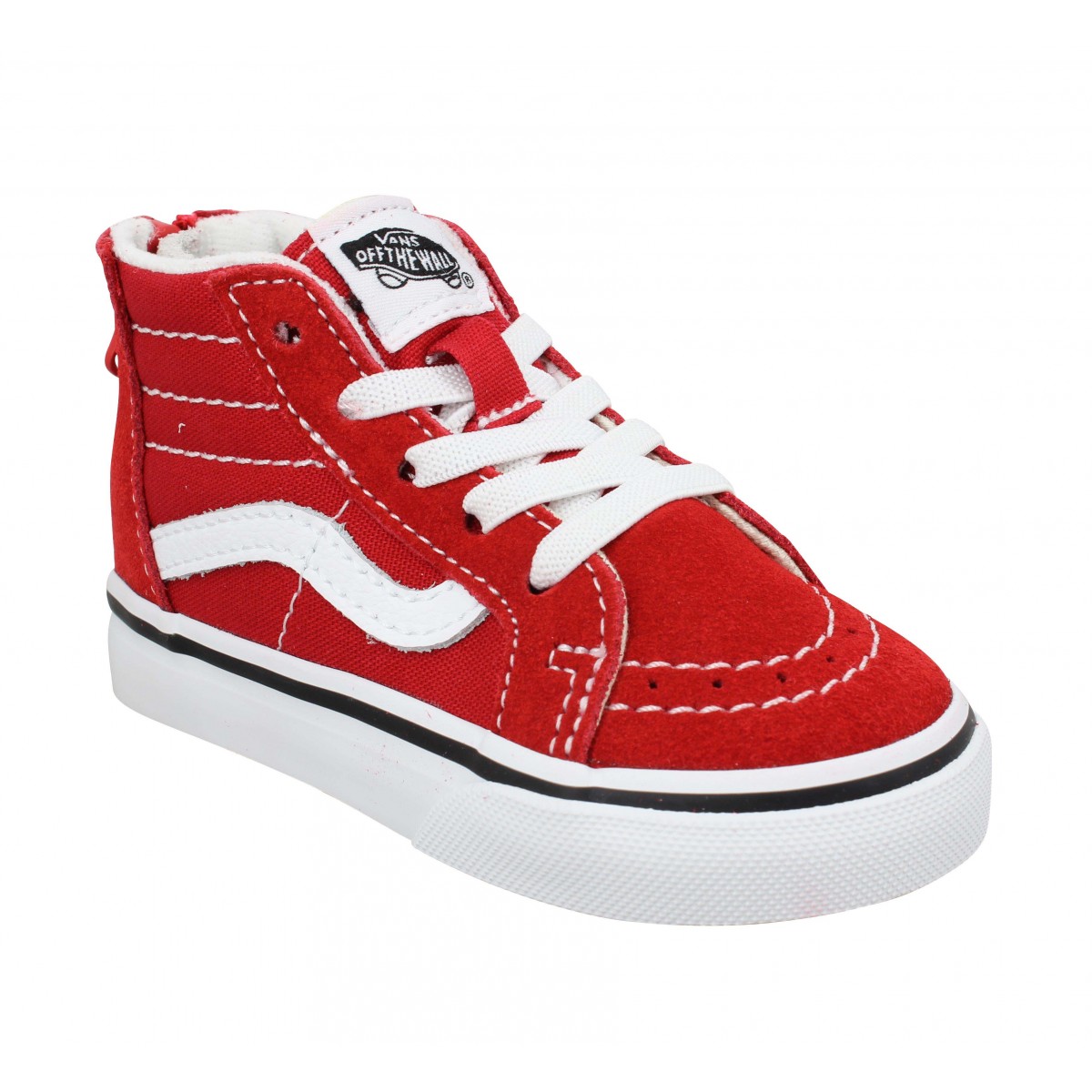 vans enfant rouge