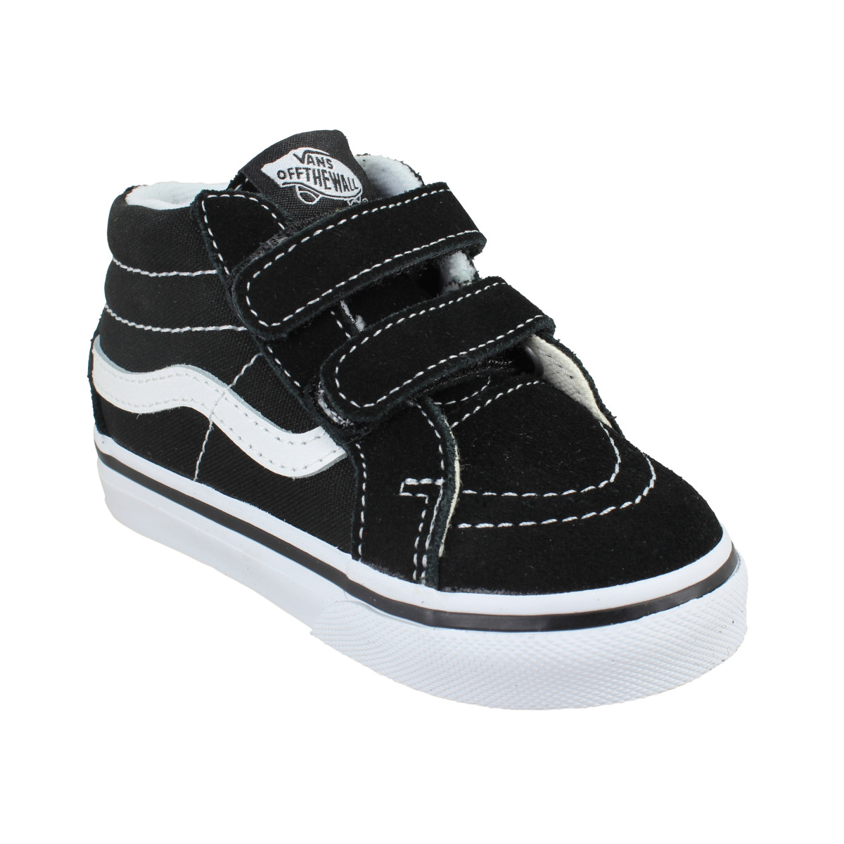Baskets VANS SK8 Mid V Reissue velours toile Enfant Black