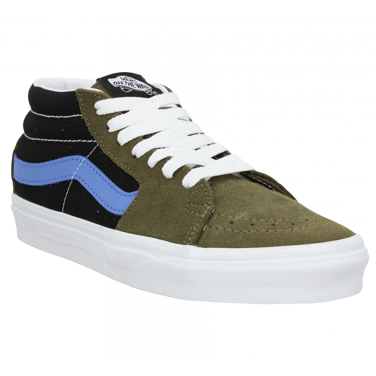 vans femme kaki