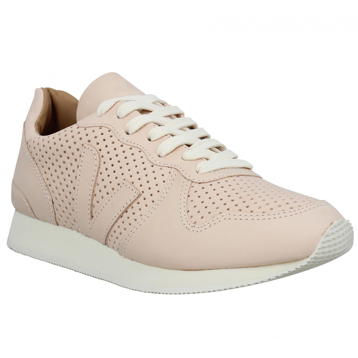 Veja cuir sale femme