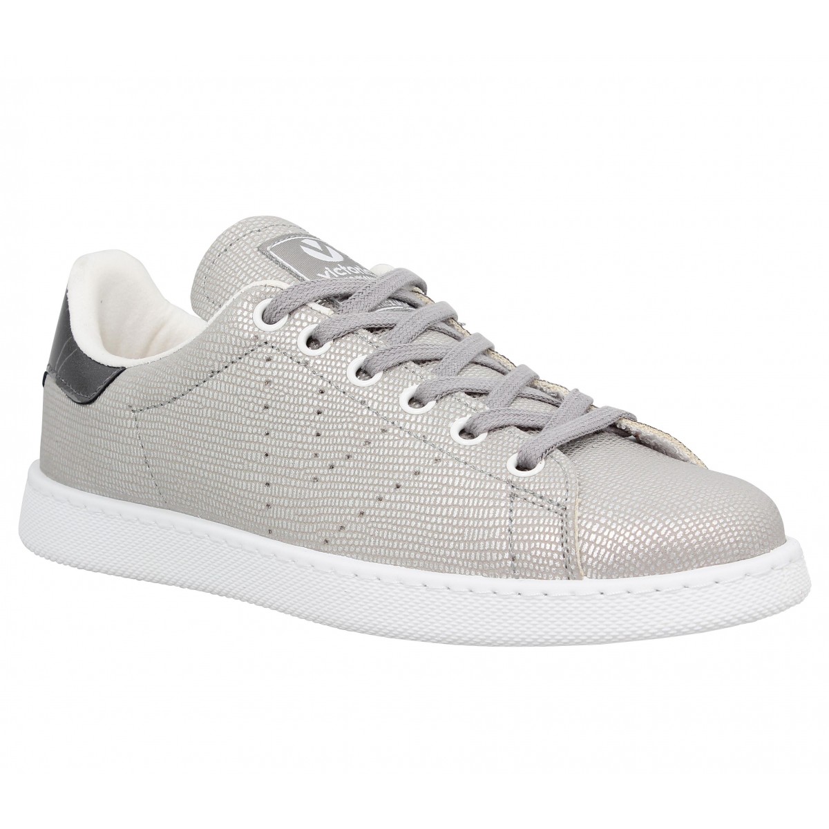 Baskets VICTORIA 12545 teju Femme Plata