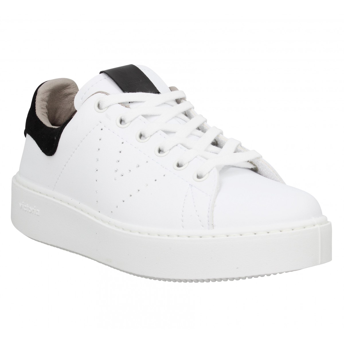 basket femme victoria blanche