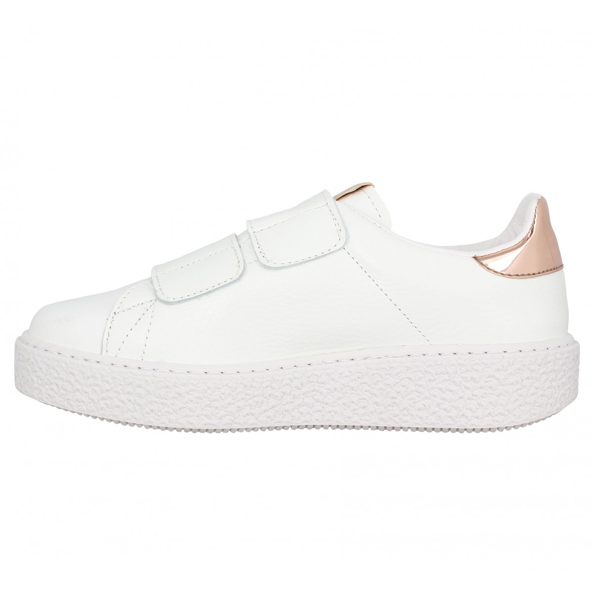 Victoria 26215 velcro cuir femme blanc femme Fanny chaussures