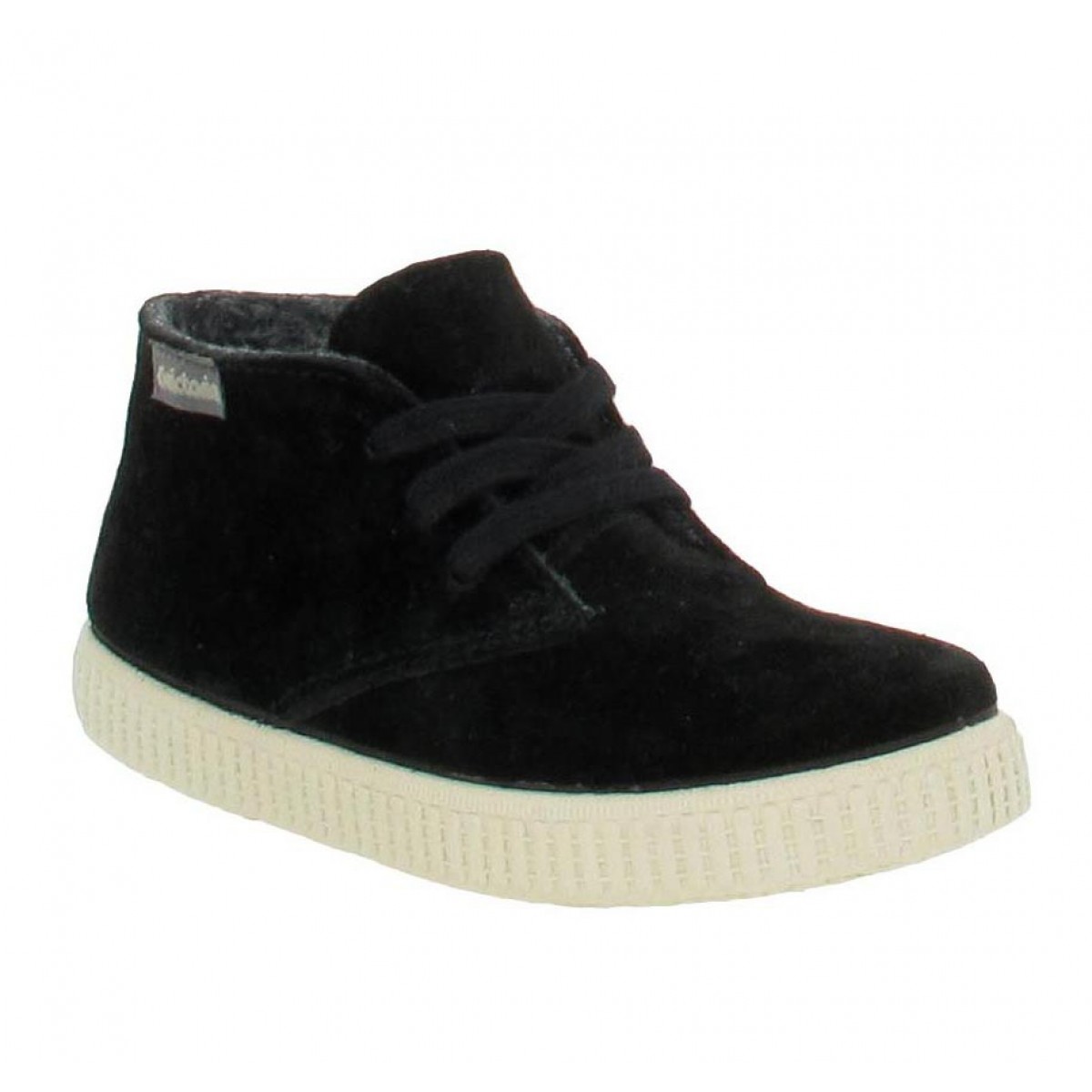 Baskets VICTORIA 6788 velours Enfant Noir