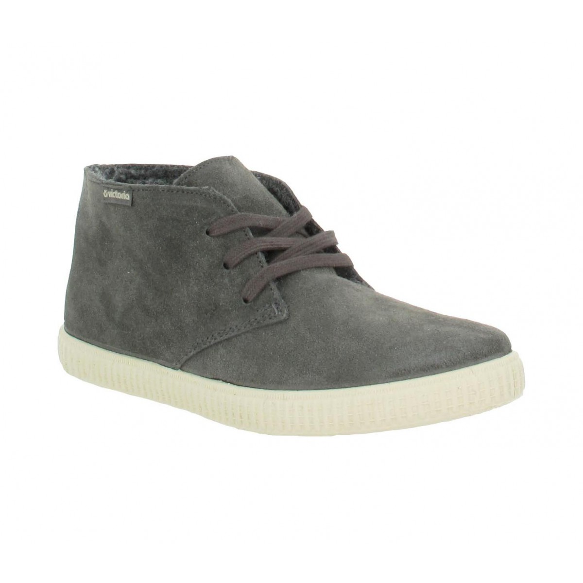 Baskets VICTORIA 6788 velours Femme Gris