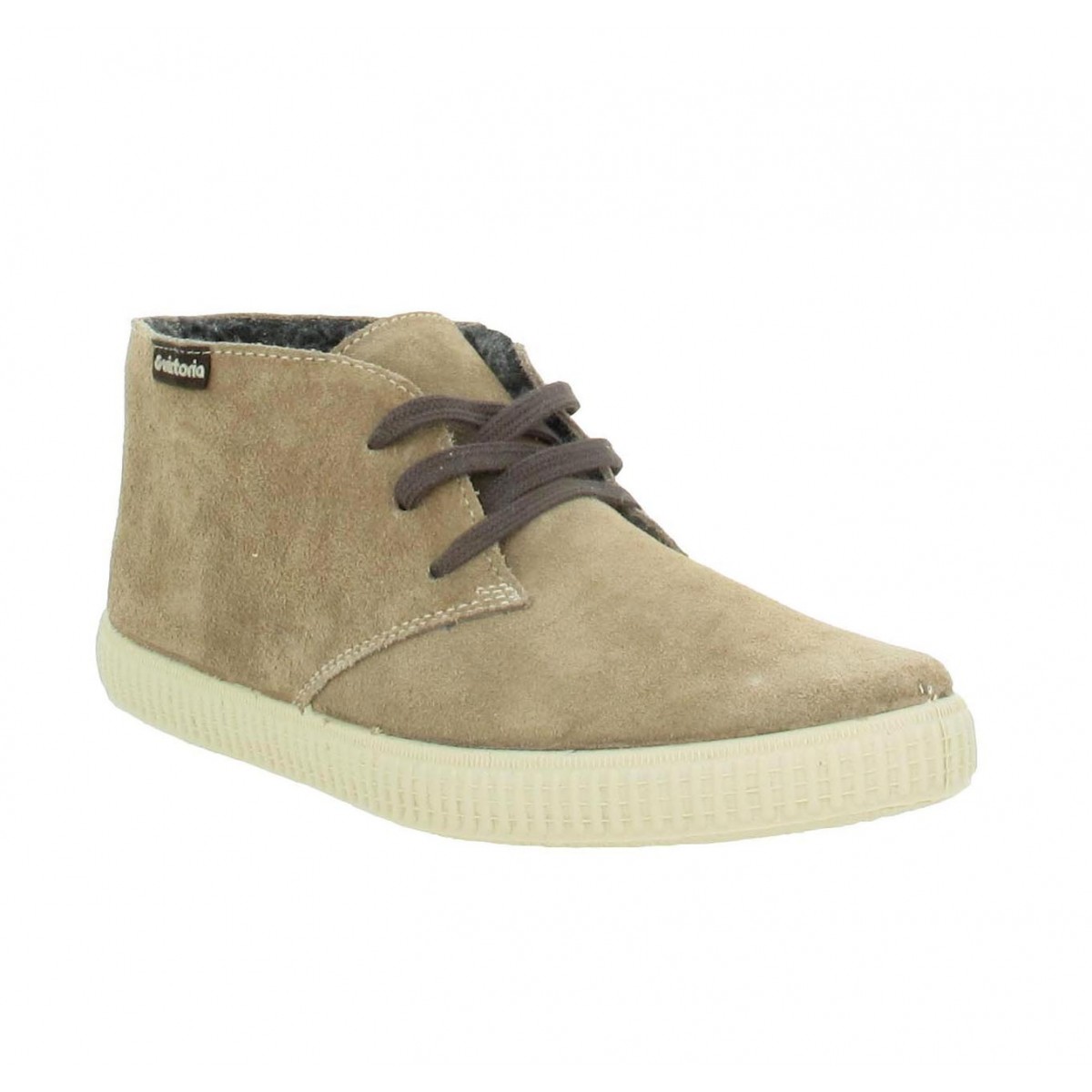 Baskets VICTORIA 6788 velours Femme Taupe