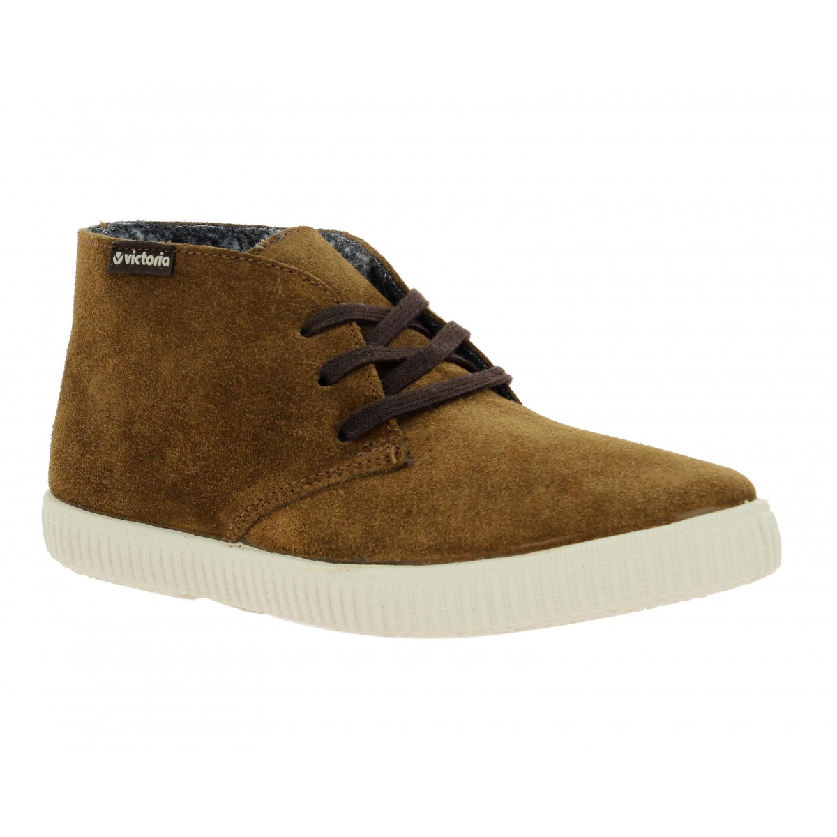 Baskets VICTORIA 6788 velours Femme Whisky
