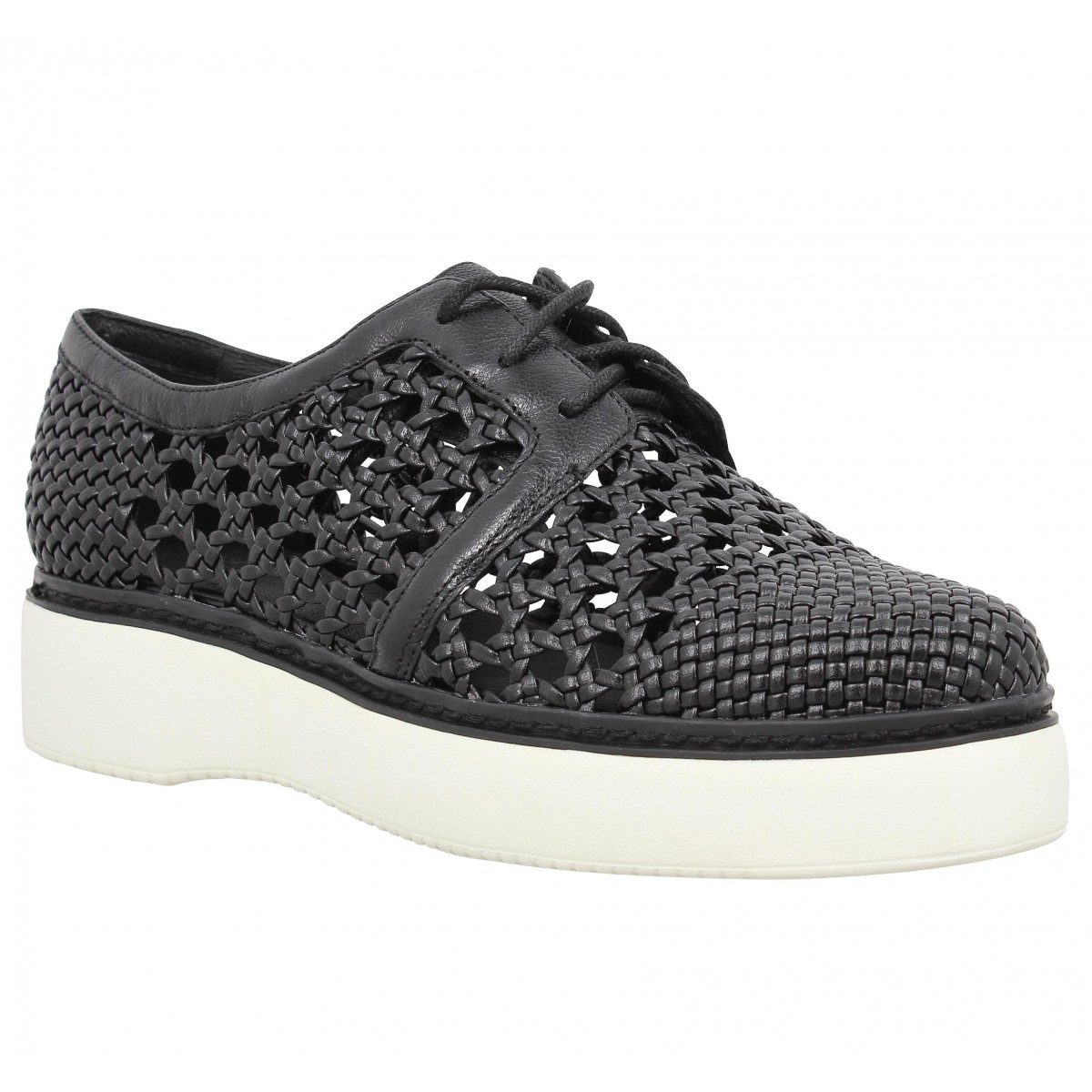 Chaussures à lacets WHAT FOR 7024 Femme Noir